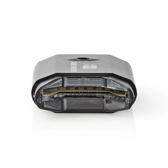 Nedis CRDRU2100BK | Geheugenkaartlezer | USB 2.0 | Zwart