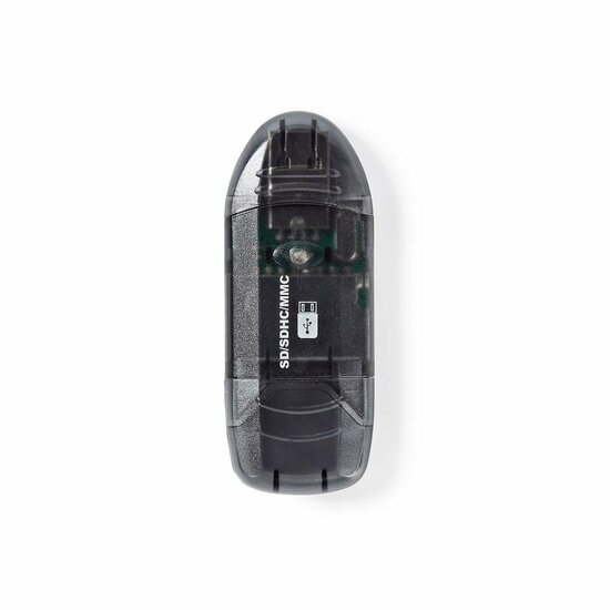 Nedis CRDRU2100BK | Geheugenkaartlezer | USB 2.0 | Zwart
