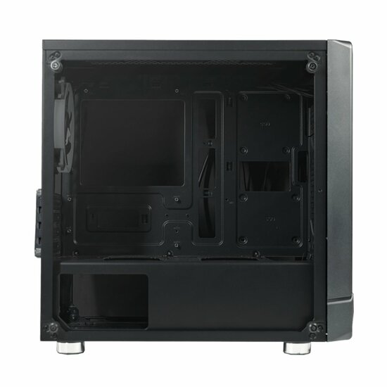 Azza Noir 130 RGB | Micro Tower Case | Zwart