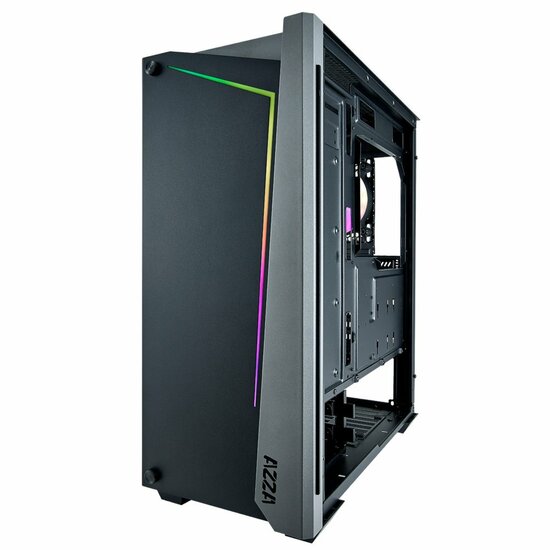 Azza Apollo 430 RGB | Midi Tower Case | Zwart