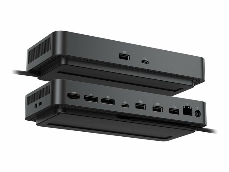 Dell Pro SD25 | Docking Station | USB-C | USB 3.2 Gen 2 | 130 W Power Delivery | Zwart