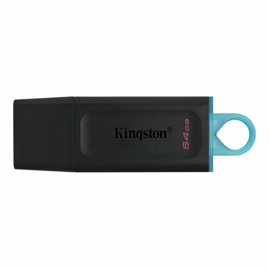 Kingston DataTraveler Exodia | 64GB USB-A 3.2 Flash Drive | Zwart