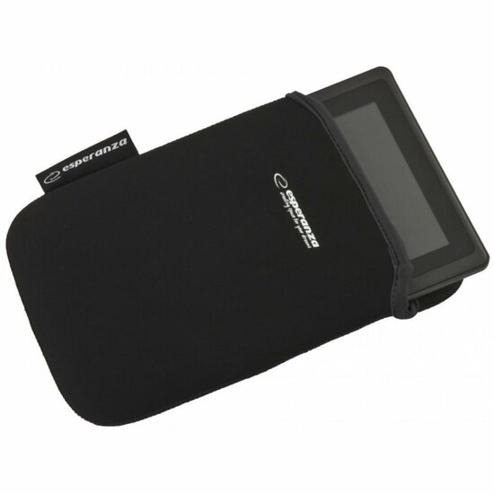 Esperanza ET171K Tablet Opbergmap/Sleeve | 17,8 cm (7") | Zwart
