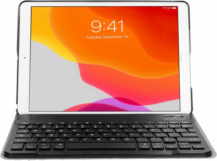 Mobiparts Bluetooth Toetsenbordhoes | Geschikt voor Apple iPad 10.2 (2019/2020/2021)
