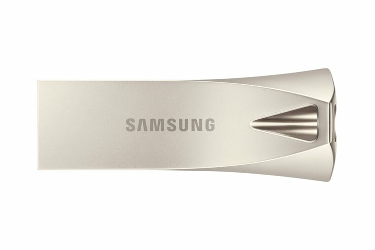Samsung Bar Plus | 256GB USB-A 3.2 Flash Drive | tot 400 MB/s lezen | tot 110 MB/s schrijven | Zilver