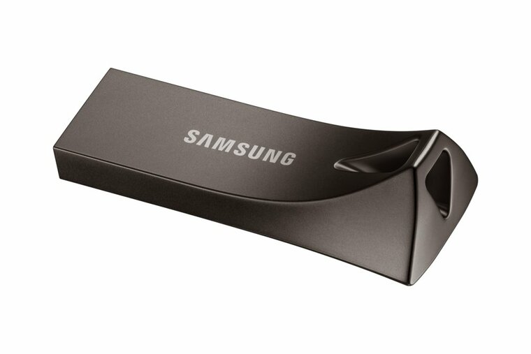 Samsung Bar Plus | 64GB USB-A 3.2 Flash Drive | tot 300 MB/s lezen | Titanium