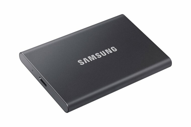 Samsung T7 | Externe SSD | 2TB | USB 3.2 Gen 2 | 1.050MB/s | Grijs | Compact &amp; Snel