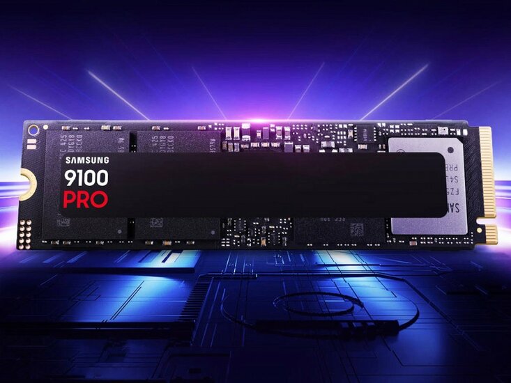 Samsung 9100 PRO | 1TB NVMe SSD | M.2 | Gen5 | 14.700MB/s Lezen | 13.300MB/s Schrijven