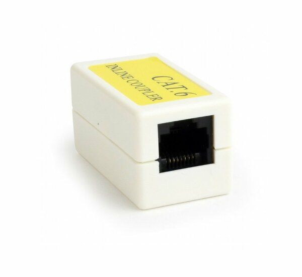 Gembird kabel-tussenstuk | RJ-45 female | Wit | NCA-LC6-01