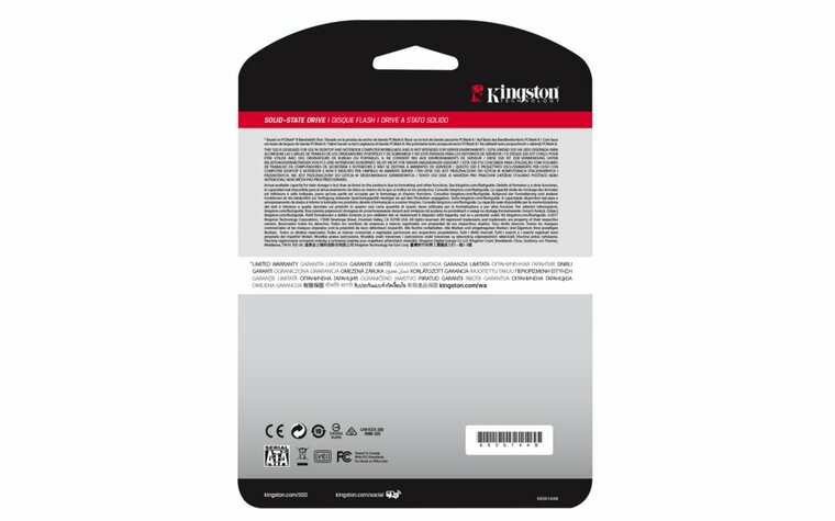 Kingston A400 | 960GB SATA SSD | 2.5'' | 500MB/s Lezen | 450MB/s Schrijven