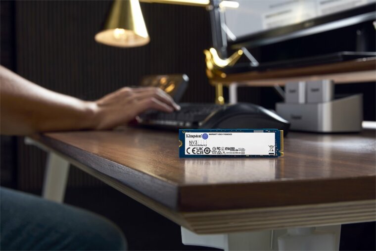 Kingston NV3 | 500GB NVMe SSD | M.2 Gen4 | 5.000MB/s Lezen | 3.000MB/s Schrijven