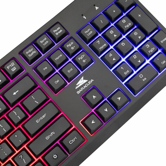 Baracuda STARFISH RGB | Bedraad Gaming Toetsenbord | QWERTY