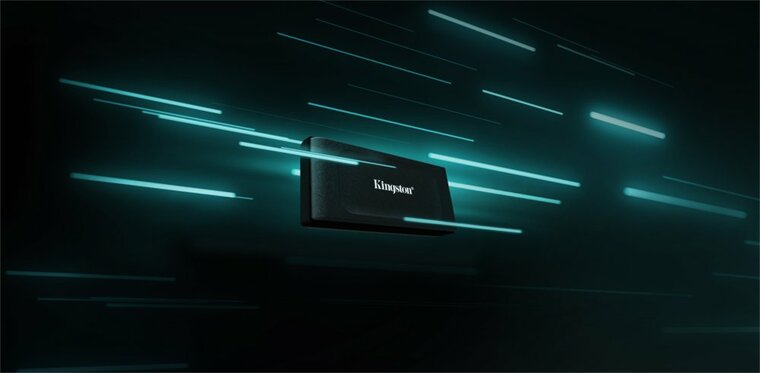 Kingston XS1000 | Externe SSD | 1TB | USB 3.2 Gen 2 | Compact &amp; Draagbaar