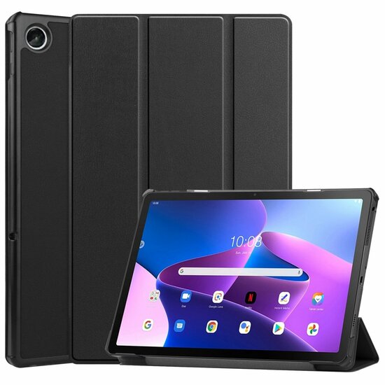 Lenovo Tab M10 Plus 10,6" Tri-Fold Book Case | Zwart
