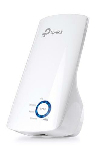TP-Link TL-WA850RE | Wi-Fi 4 Range Extender | Single-band | 300 Mbps | 10/100 Mbps Ethernet | Wit