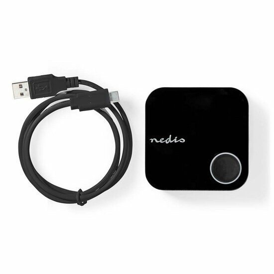 Nedis VWFI3450BK | Draadloze HDMI-ontvanger | 4K Ondersteuning | Wi-Fi | Zwart