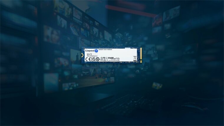 Kingston NV3 | 1TB NVMe SSD | M.2 | Gen4 | 6.000MB/s Lezen | 4.000MB/s Schrijven