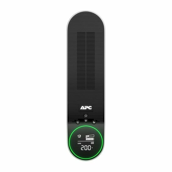 APC Back‑UPS Pro Gaming BGM2200‑GR | 2200 VA / 1320 W UPS | 4x Schuko + 2x IEC‑C13 | RGB + LCD-display