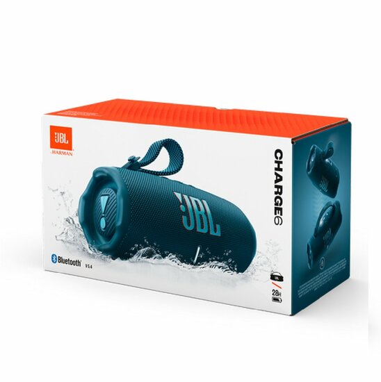 JBL Charge 6 | Portable Bluetooth Speaker | Blauw