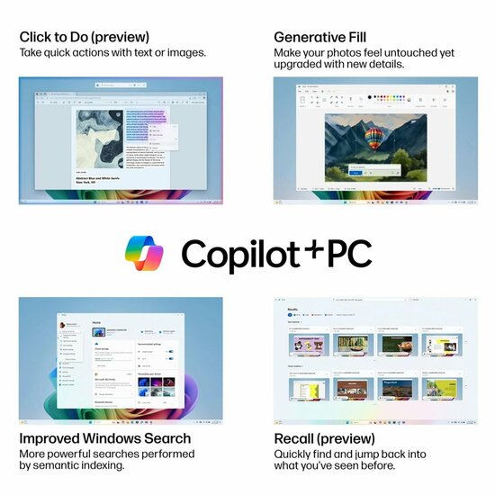 HP OmniBook 3 NGAI | 15.6" Full HD IPS Touch | AMD Ryzen AI 5 330 | 16GB DDR5 | 512GB SSD | Copilot+ | Windows 11 Home | Zilver