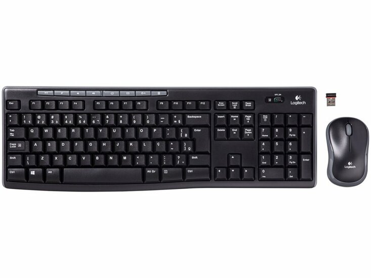 Logitech MK270 | Draadloze Muis en Toetsenbordcombo | QWERTY
