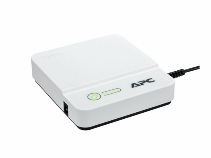 APC Back-UPS Connect CP12036LI | Mini UPS Noodstroomvoeding voor Router en IP Camera | 12V DC | 36W | Lithium-Ion