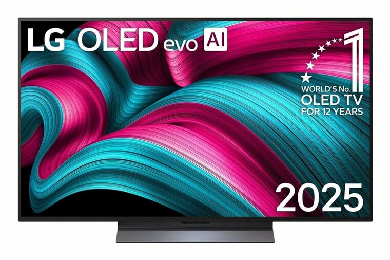 LG OLED48C54LA | 48'' OLED evo C5 Smart TV | 4K Ultra HD | 144Hz | WiFi | webOS 25 | Zwart