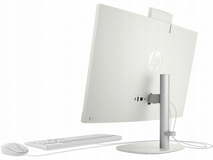 HP All-in-One | 24'' Full HD IPS | AMD Ryzen 3 7320U | 8GB DDR5 | 512GB SSD | IR Camera | W11 Professional | Met Keyboard &amp; Muis | Wit
