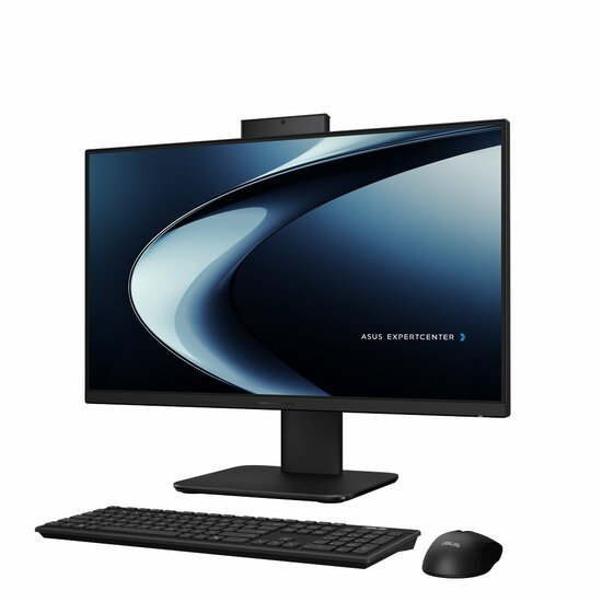 Asus ExpertCenter AiO | 23.8'' Full HD IPS | Intel Core i3-1315U | 16GB DDR5 | 512GB SSD | Windows 11 Pro Education | Zwart