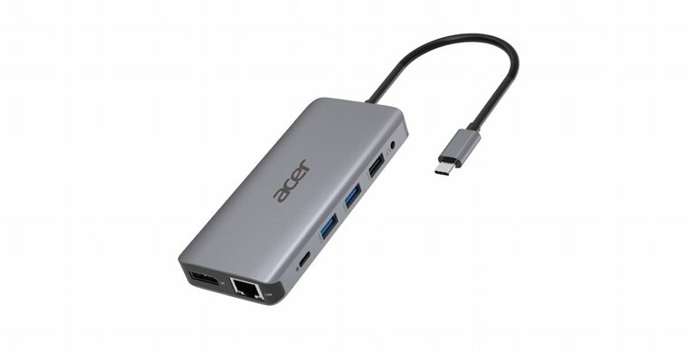 Acer 12-in-1 USB-C Docking Station | Dual HDMI | DisplayPort | Gigabit Ethernet | USB 3.2 Gen 1