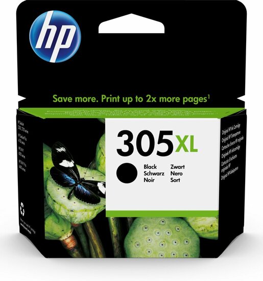 HP 305XL | Originele High-Capacity Zwarte Inktcartridge