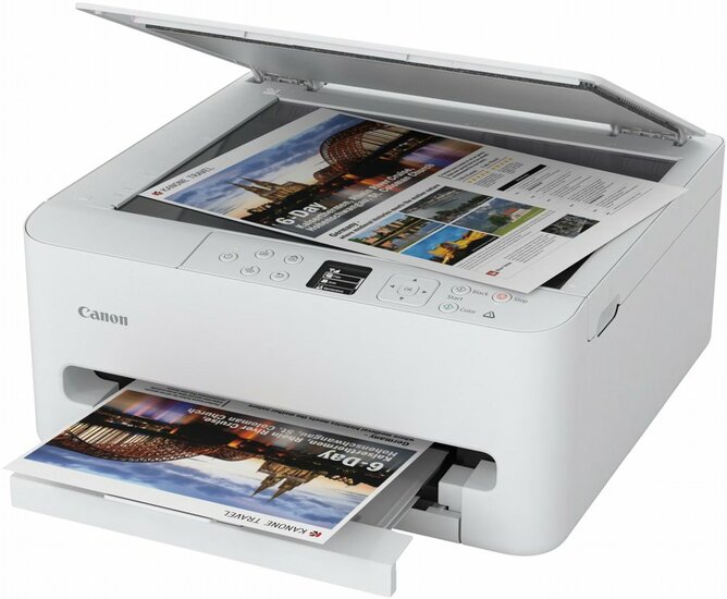 Canon PIXMA TS6550i | All-in-One Inkjetprinter | 1200 x 1200 DPI | Wi-Fi | Kleur | RENEWED