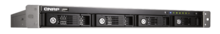 QNAP Turbo NAS TS-421U/Marvell 2.0 GHz/1GB DDR3/4 Bays