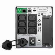 APC Smart-UPS SMT750IC | 750 VA | 6x IEC C13 Stopcontacten | Pure Sine Wave Output | SmartConnect &amp; AVR Technologie