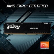 Kingston FURY Beast | 32GB 2x16GB DDR5 | 6000MHz | DIMM | CL30 | Geheugenmodule | RAM