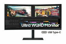 Samsung LS34A650UBUXEN 34&quot; | 3440x1440 UWQHD VA | 100Hz | 1000R Curved | HDR10 | USB-C | Monitor | Open Box