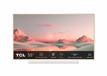 TCL NXTFRAME 55A300PRO | 55&quot; 4K Ultra HD QLED Smart TV | Google TV | Wifi Soundbar &amp; Subwoofer | Dolby Vision IQ | 120Hz Refurbished