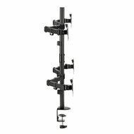 SBOX LCD-352/4-2 | Verstelbare Monitor-bureaubeugel | Tot 32&quot; | Max 9kg | VESA 100x100 | 4 Monitoren