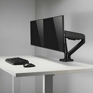 SBOX Flex LCD-S024-2 | Verstelbare Monitor-bureaubeugel | Tot 32&quot; | Max 9kg | VESA 100x100 | 2 Monitoren