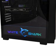 White Shark WARHEAD | Midi Tower Case | Inclusief 4 RGB Fans | Zwart