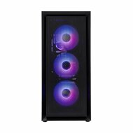 White Shark WARHEAD | Midi Tower Case | Inclusief 4 RGB Fans | Zwart