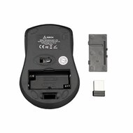 SBOX WM-109 Black | Draadloze Muis | Links- en Rechtshandig | RF | 1000 DPI | Zwart