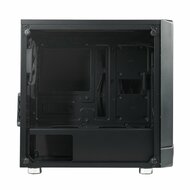 Azza Noir 130 RGB | Micro Tower Case | Zwart | Open Box