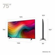 LG NanoCell 75NANO82T6B | 75&quot; 4K Ultra HD NanoCell Smart TV | WebOS | HDR10 | 60Hz