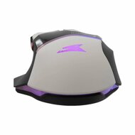 Baracuda MANTA RGB | Bekabelde Gaming Muis | Rechtshandig | USB-A | 12800 DPI | Wit