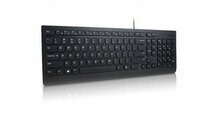 Lenovo Keyboard QWERTY | USB aansluiting | Bulk verpakking | Zwart | Gereviseerd model (resprayed)