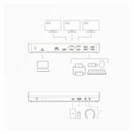 ACT AC7048 | Docking Station &amp; Poortreplicator | USB-C 3.2 Gen 1 | Zwart | Open Box