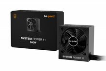 be quiet! System Power 11 550W | 550 Watt Bronze ATX PSU | Niet Modulair | Power Supply | Voeding
