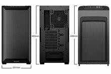 be quiet! PURE BASE 501 Airflow Mesh | Midi Tower Case | Zwart