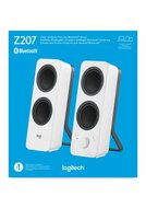 Logitech Z207 | 2.0 Luidsprekerset | Bluetooth en 3,5mm | Zwart/Wit